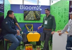 Good conversations at the booth of BloomX